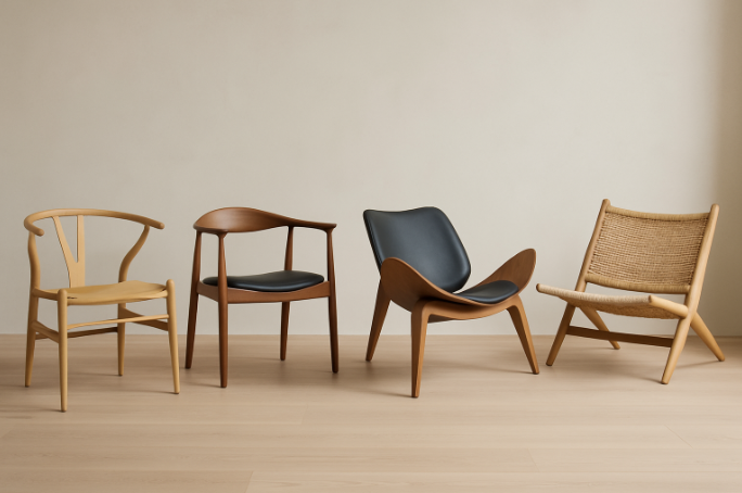Hans J. Wegners mest populære stole